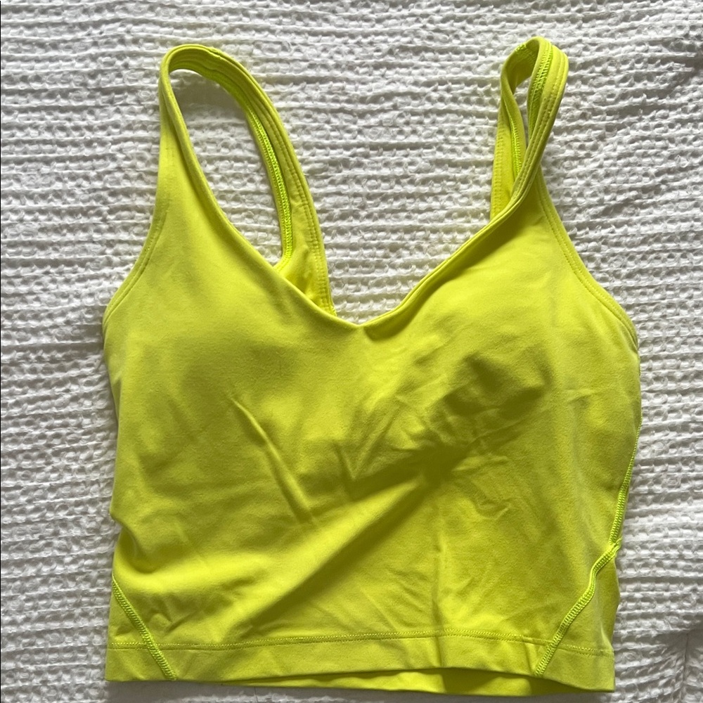Lululemon Align Tank- Electric Yellow